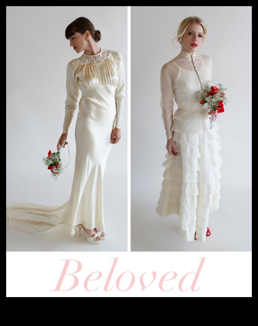 שיק מורשת: שמלות כלה וינטג' עם סיפור