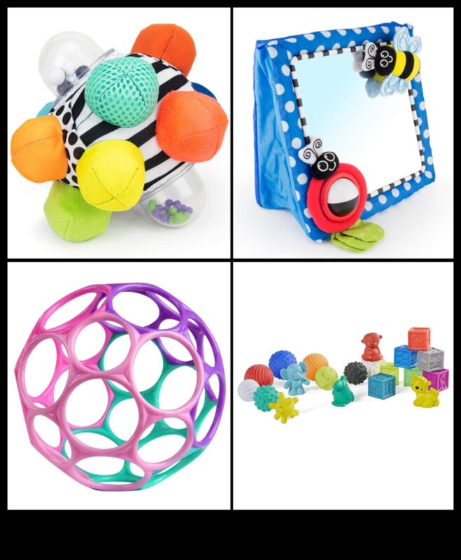 תענוגות חושים: גירוי משחק עם הצעצועים האהובים על התינוק